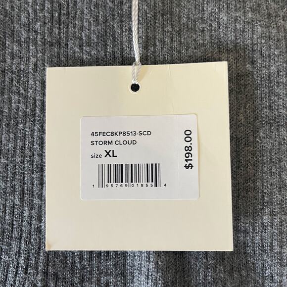 FAVORITE DAUGHTER NWT Knit Ribbed Wool Blend Flare Pants in Storm Cloud Size XL - Picture 8 of 11